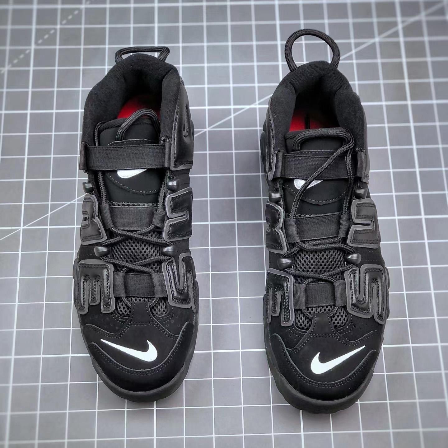 Air More Uptempo X Supreme Sneakers      902290-600-001 - DesignerGu