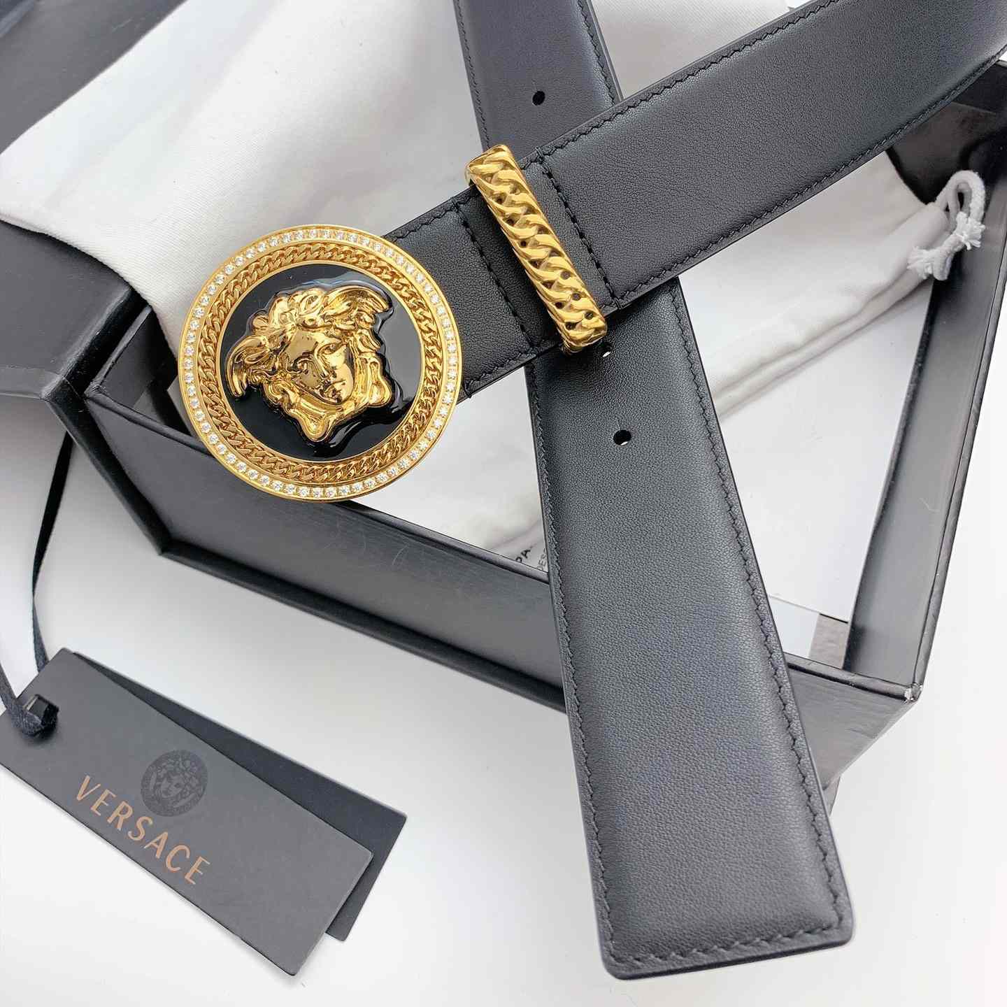 Versace Medusa Biggie Belt - DesignerGu