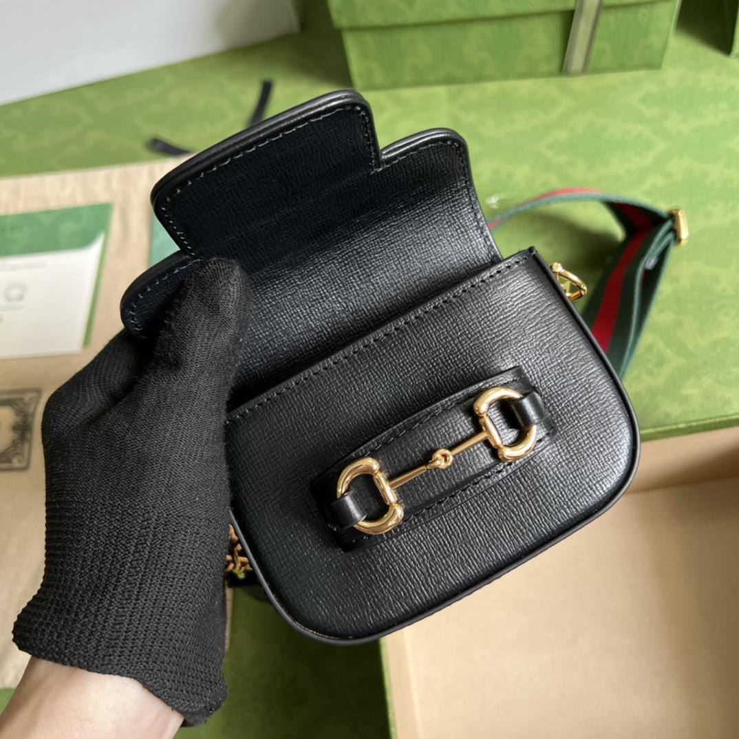 Gucci Horsebit 1955 Strap Wallet(12-9-4cm) - DesignerGu