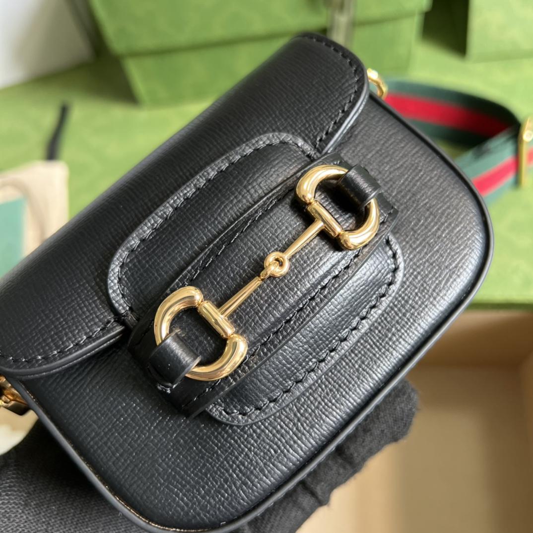 Gucci Horsebit 1955 Strap Wallet(12-9-4cm) - DesignerGu