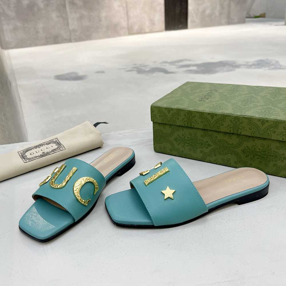 Gucci Women's 'Gucci' Slide Sandal - DesignerGu