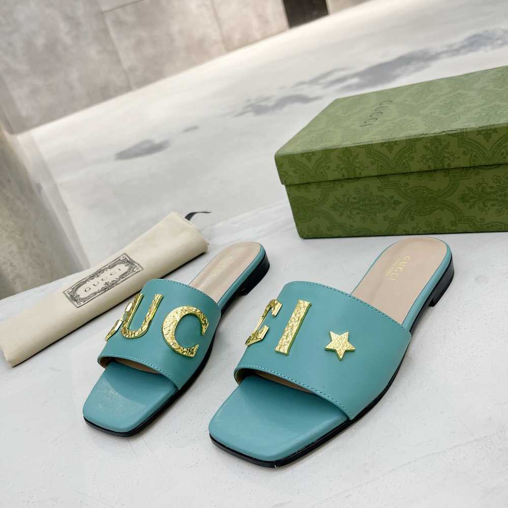 Gucci Women's 'Gucci' Slide Sandal - DesignerGu