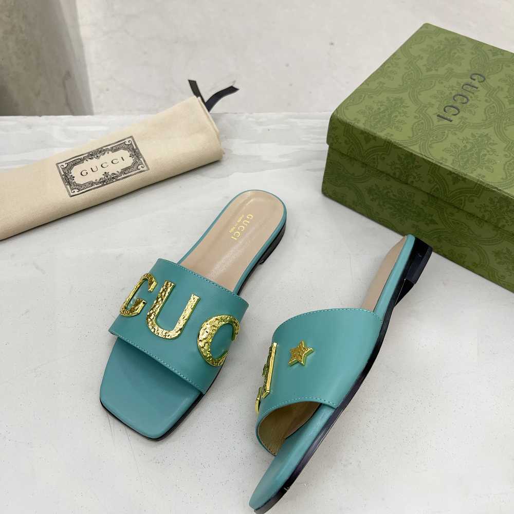 Gucci Women's 'Gucci' Slide Sandal - DesignerGu