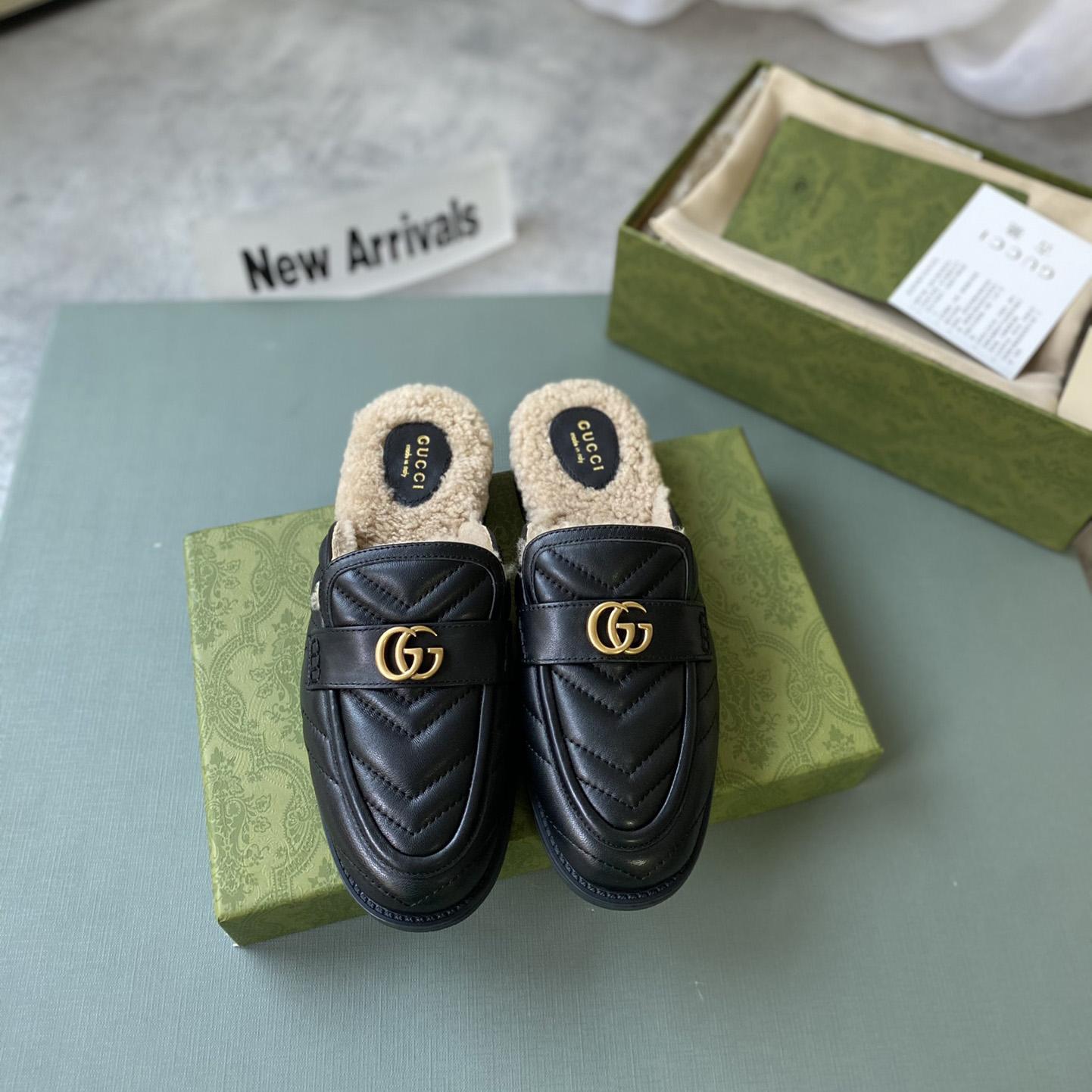 Gucci Women's Double G Slippers - DesignerGu