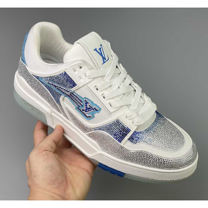 Louis Vuitton LV Trainer Sneaker     - DesignerGu