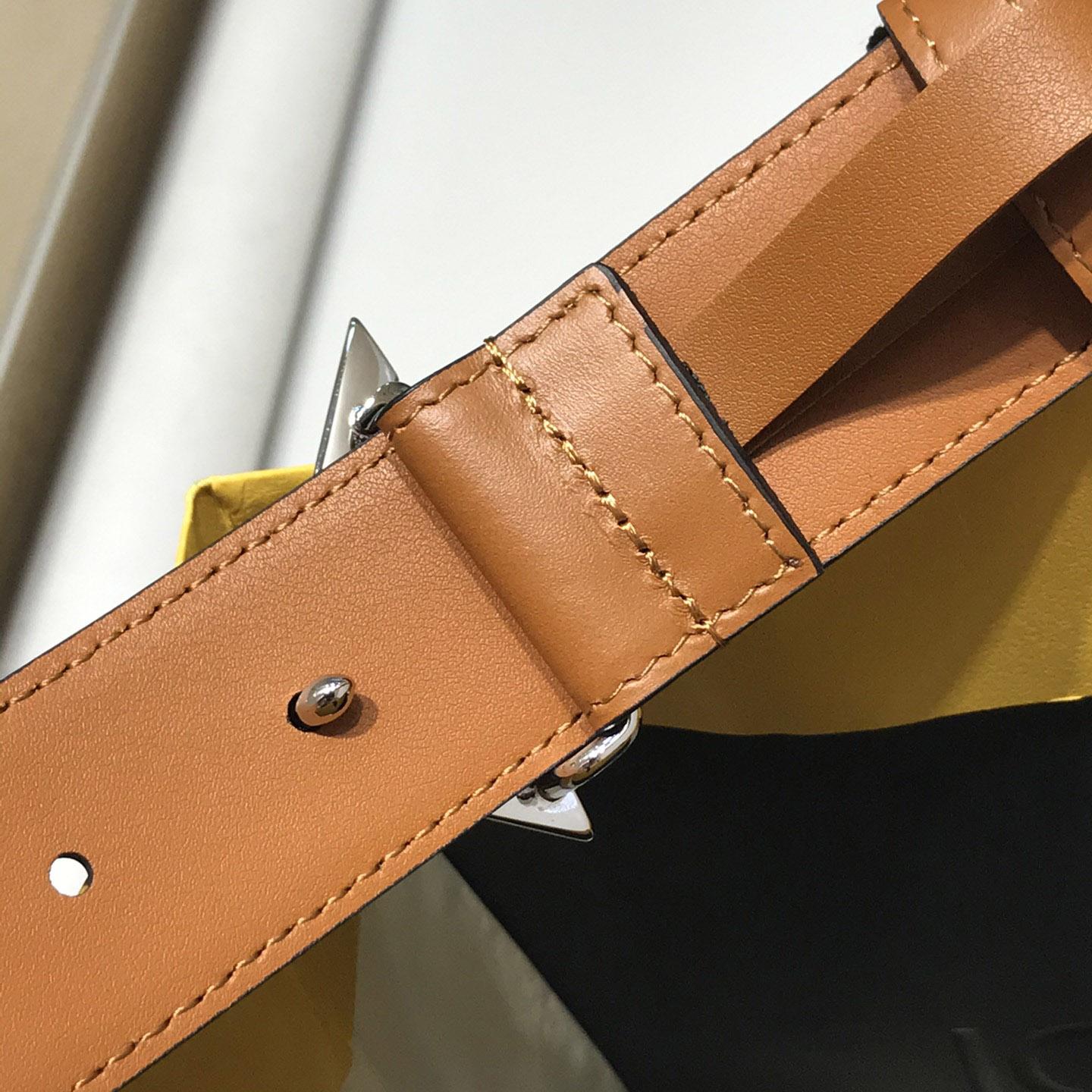 Fendi Brown Leather Belt - DesignerGu