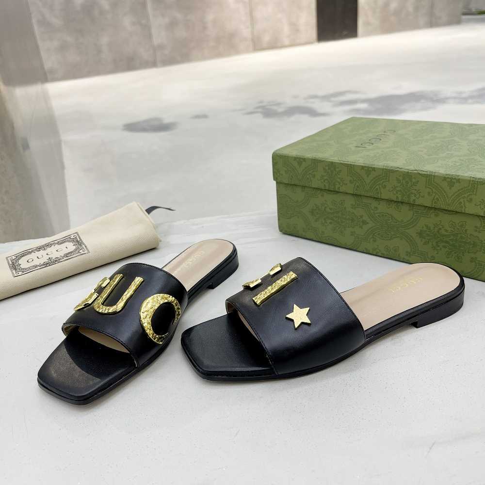 Gucci Women's 'Gucci' Slide Sandal - DesignerGu