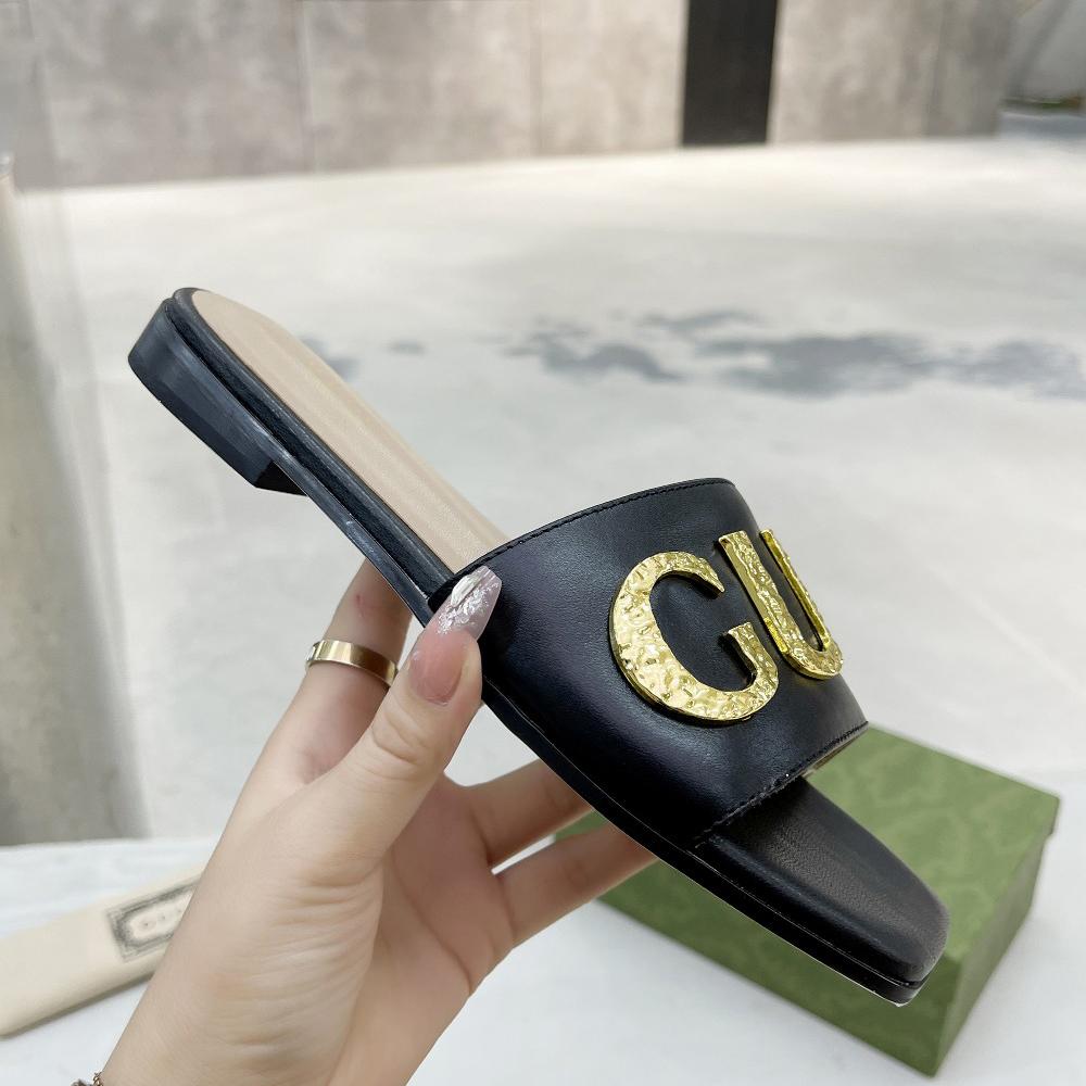 Gucci Women's 'Gucci' Slide Sandal - DesignerGu