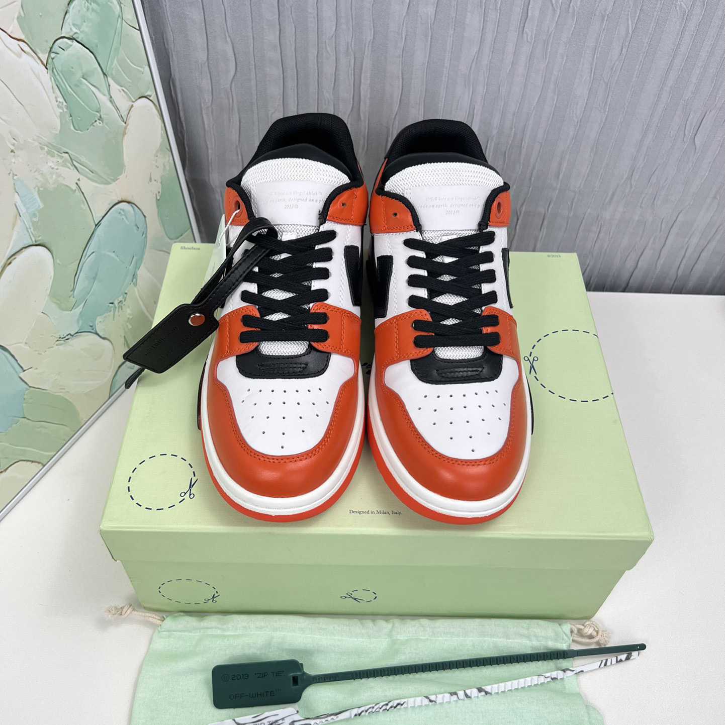 Off White Out Of Office Sneakers  - DesignerGu