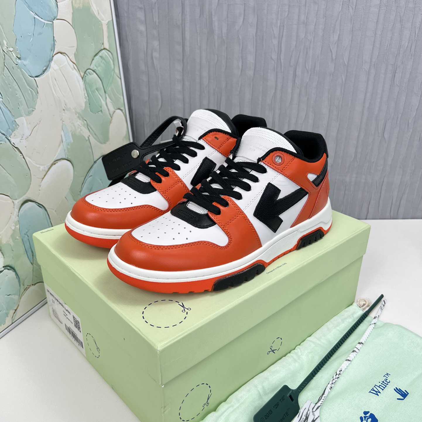 Off White Out Of Office Sneakers  - DesignerGu