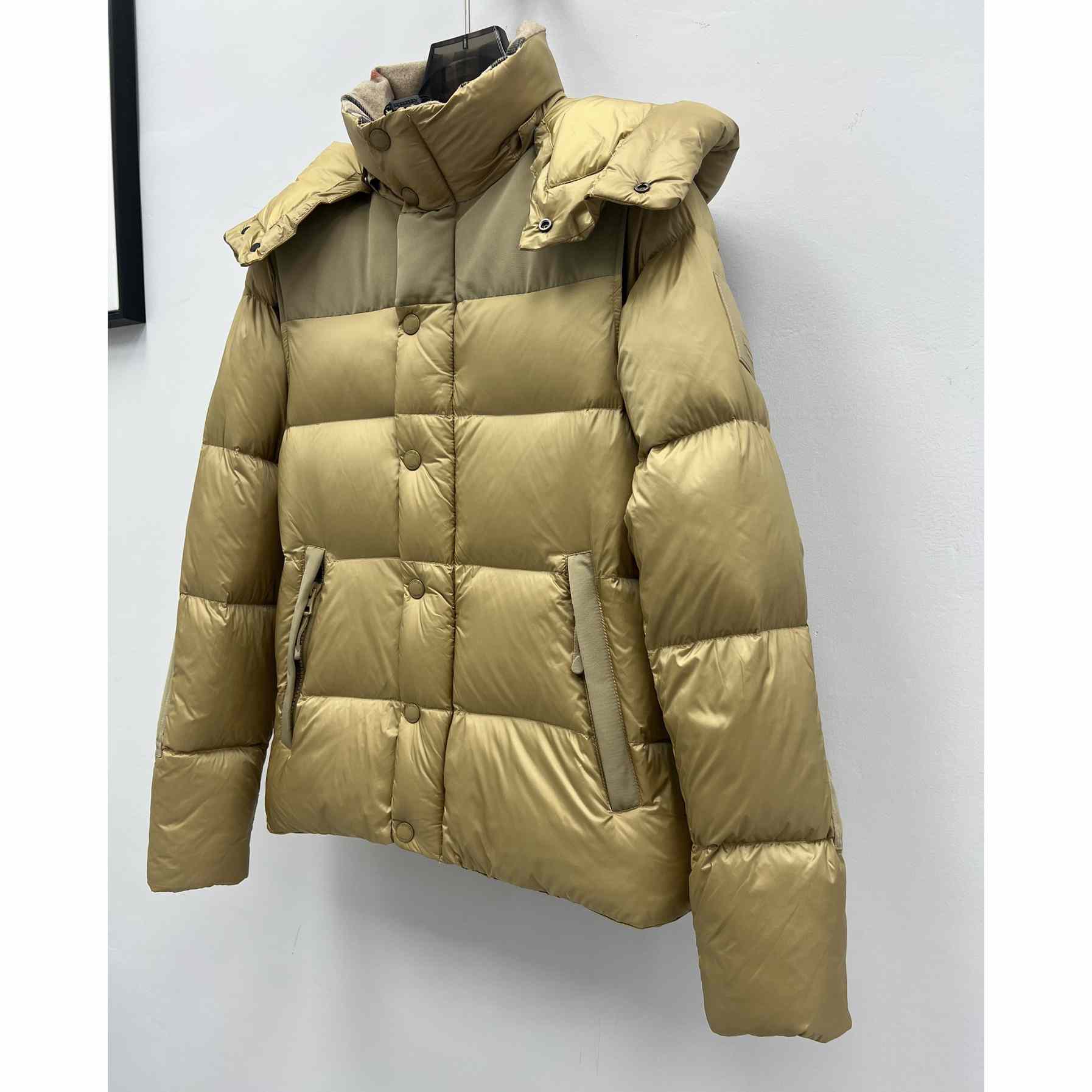 Burberry Detachable Sleeve Hooded Puffer Jacket - DesignerGu