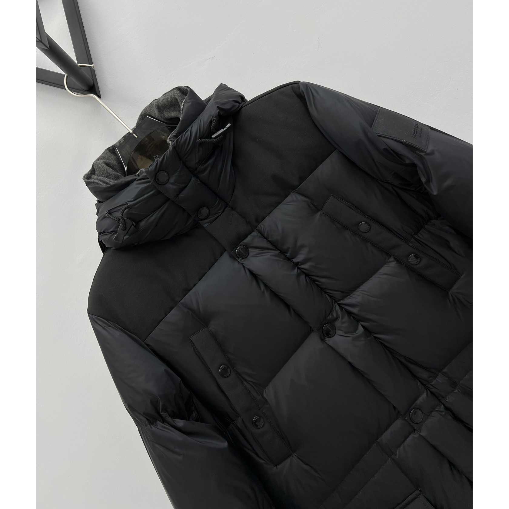 Burberry Logo Appliqué Nylon Puffer Coat - DesignerGu