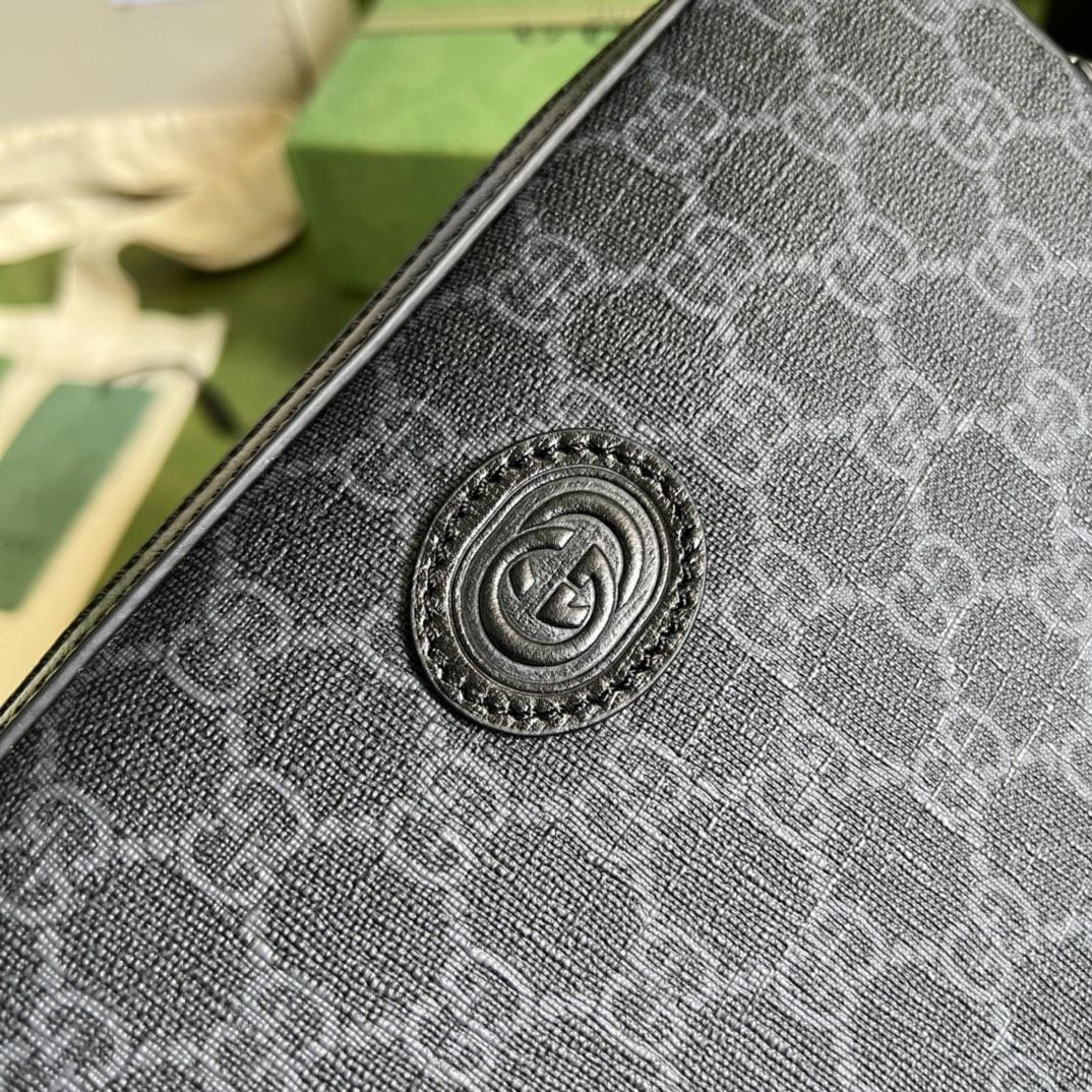 Gucci Shoulder Bag With Interlocking G(24.5-16-4.5cm) - DesignerGu