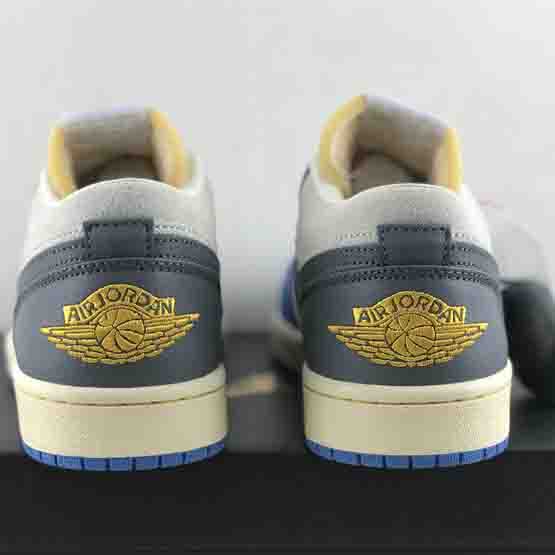 Air Jordan 1 Low “UNC Grey” Sneaker     DZ5376-469 - DesignerGu