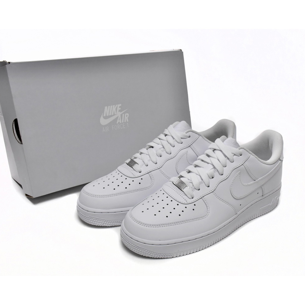 Nike Air Force 1 '07 Low White Sneaker   315122-111  - DesignerGu