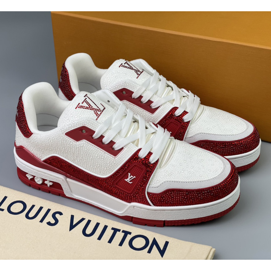 Louis Vuitton LV Trainer Sneaker     - DesignerGu