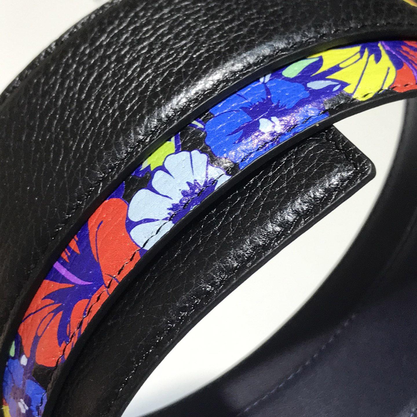 Versace Reversible Leather Belt  - DesignerGu