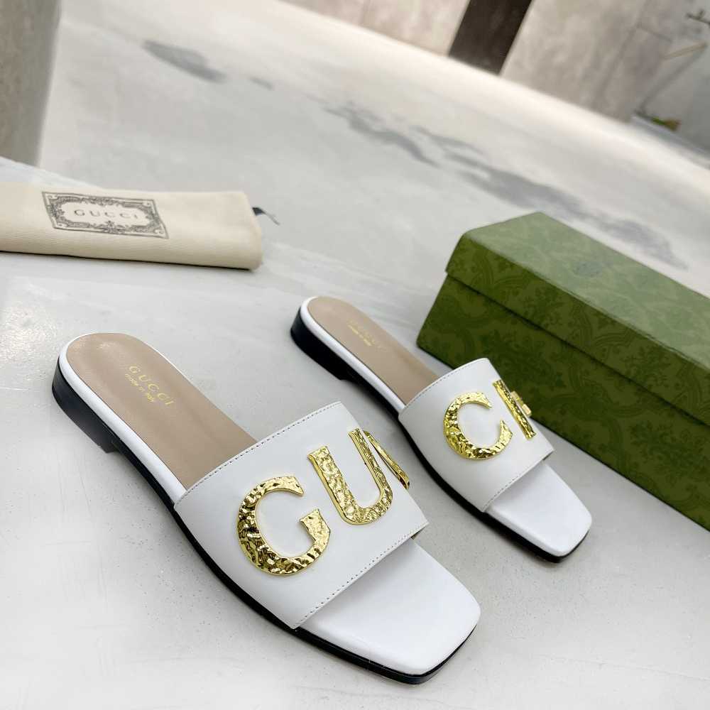Gucci Women's 'Gucci' Slide Sandal - DesignerGu