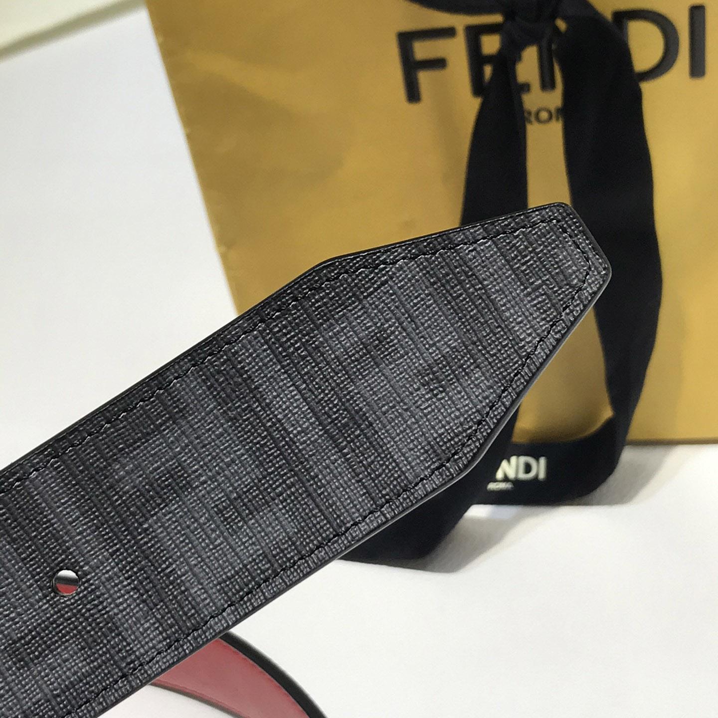 Fendi Reversible Leather Belt - DesignerGu