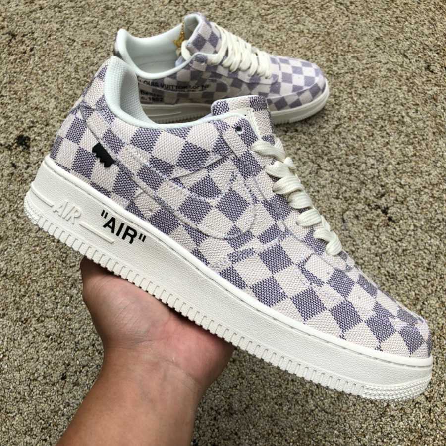 Louis Vuitton LV x Nike Air Force 1 x off-White Sneaker       LV DJ46 - DesignerGu