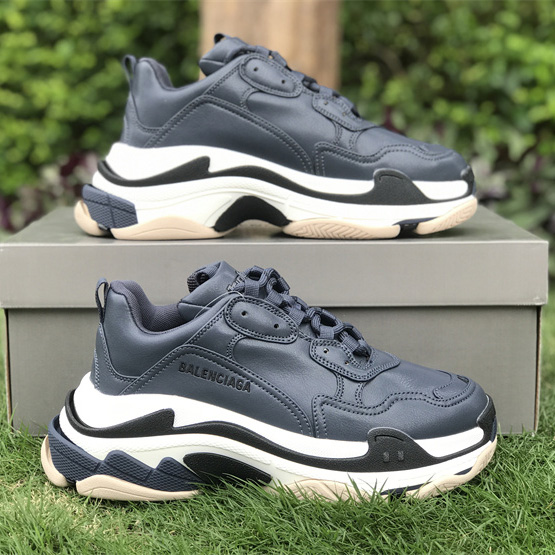 Balenciaga Triple S Sneaker In Blue - DesignerGu