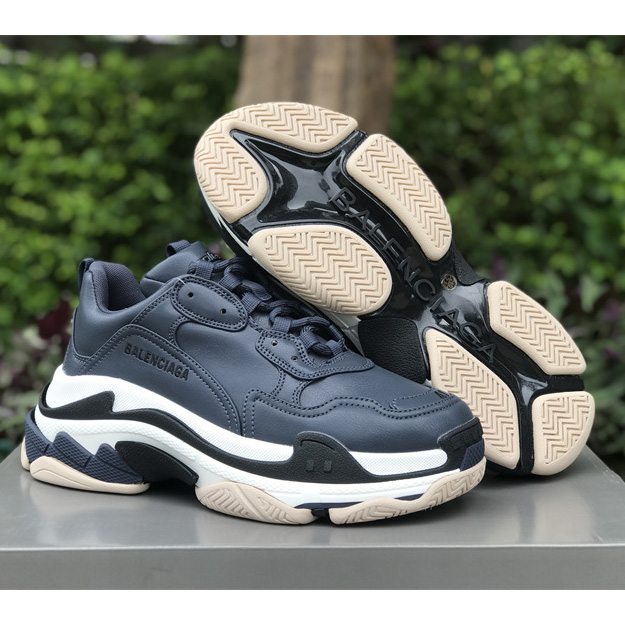 Balenciaga Triple S Sneaker In Blue - DesignerGu