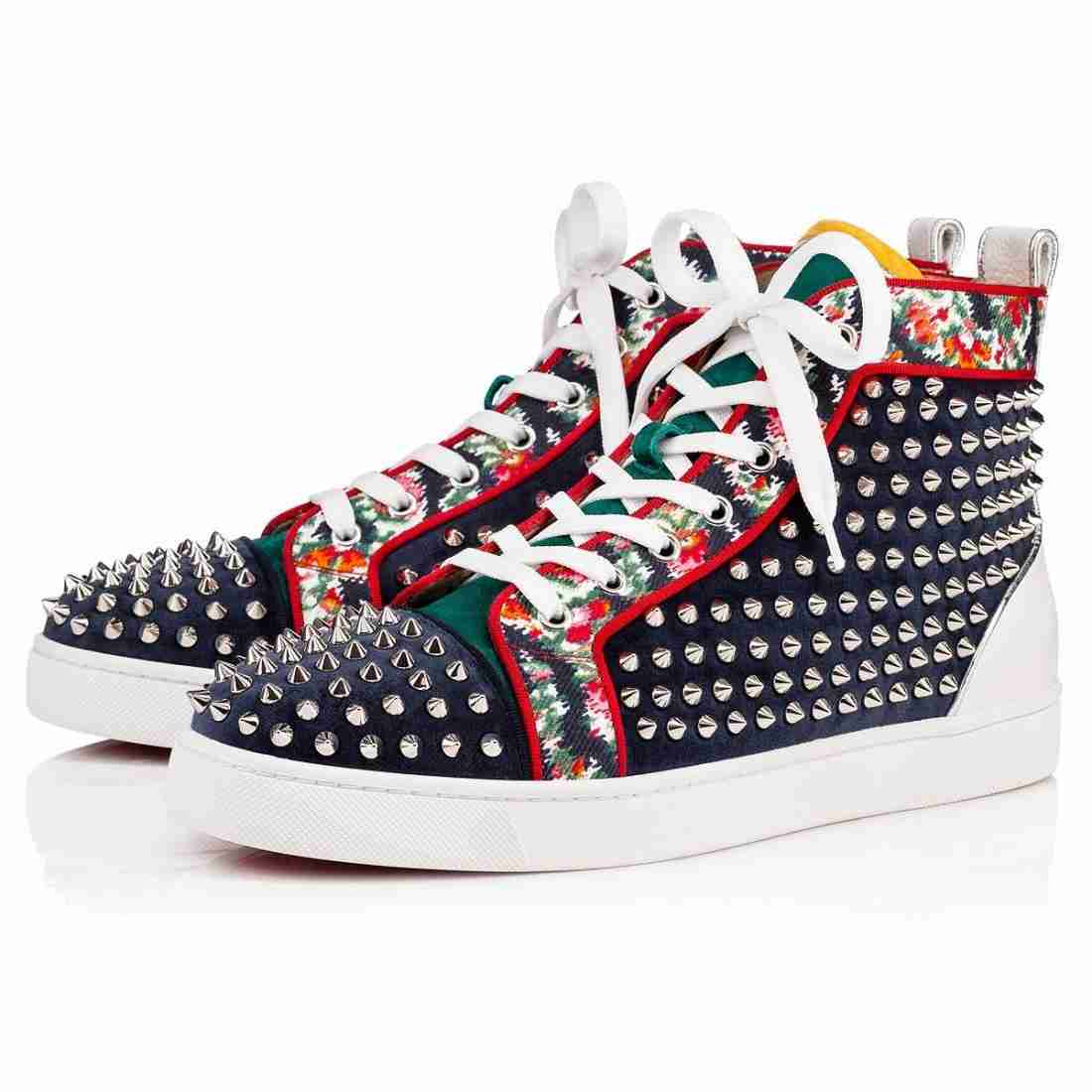 Christian Louboutin High-Top Sneakers - DesignerGu