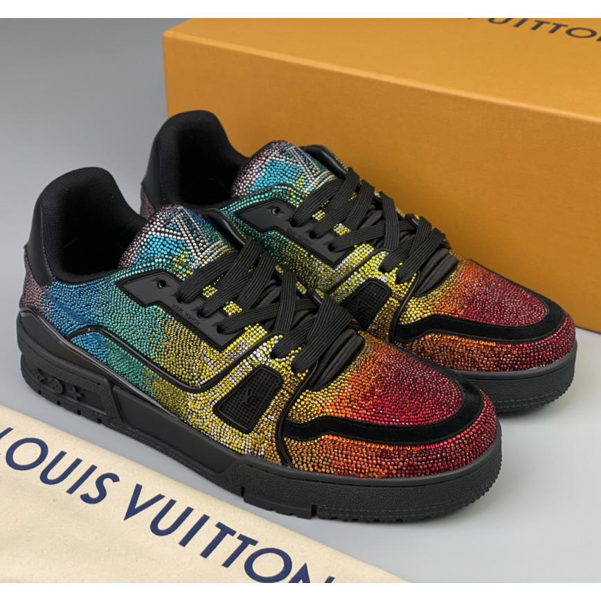 Louis Vuitton LV Trainer Sneaker     - DesignerGu