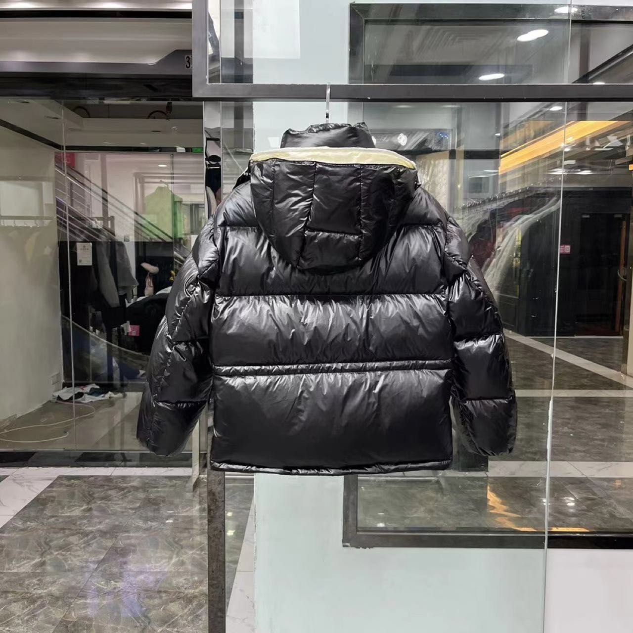 Moncler Women's Abbaye Short Down Jacket - DesignerGu