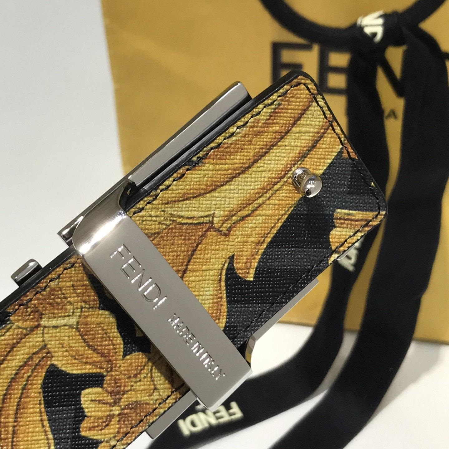 Versace Fendace Reversible Belt - DesignerGu