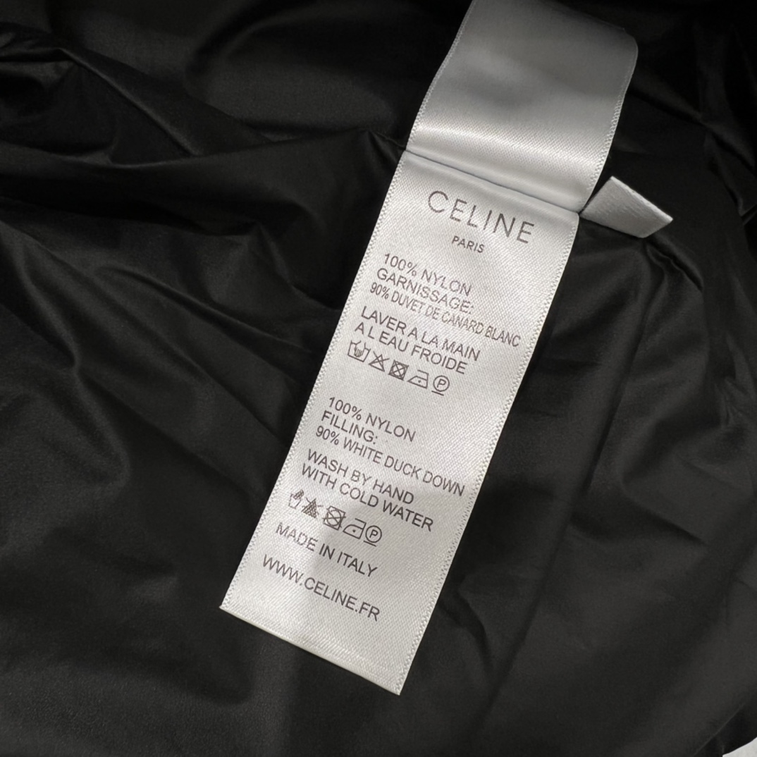 Celine Quilted Celine Jacket In LiGhtweight Matte Nylon  - DesignerGu