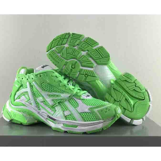 Balenciaga Runner Sneaker In FLuo Green  - DesignerGu