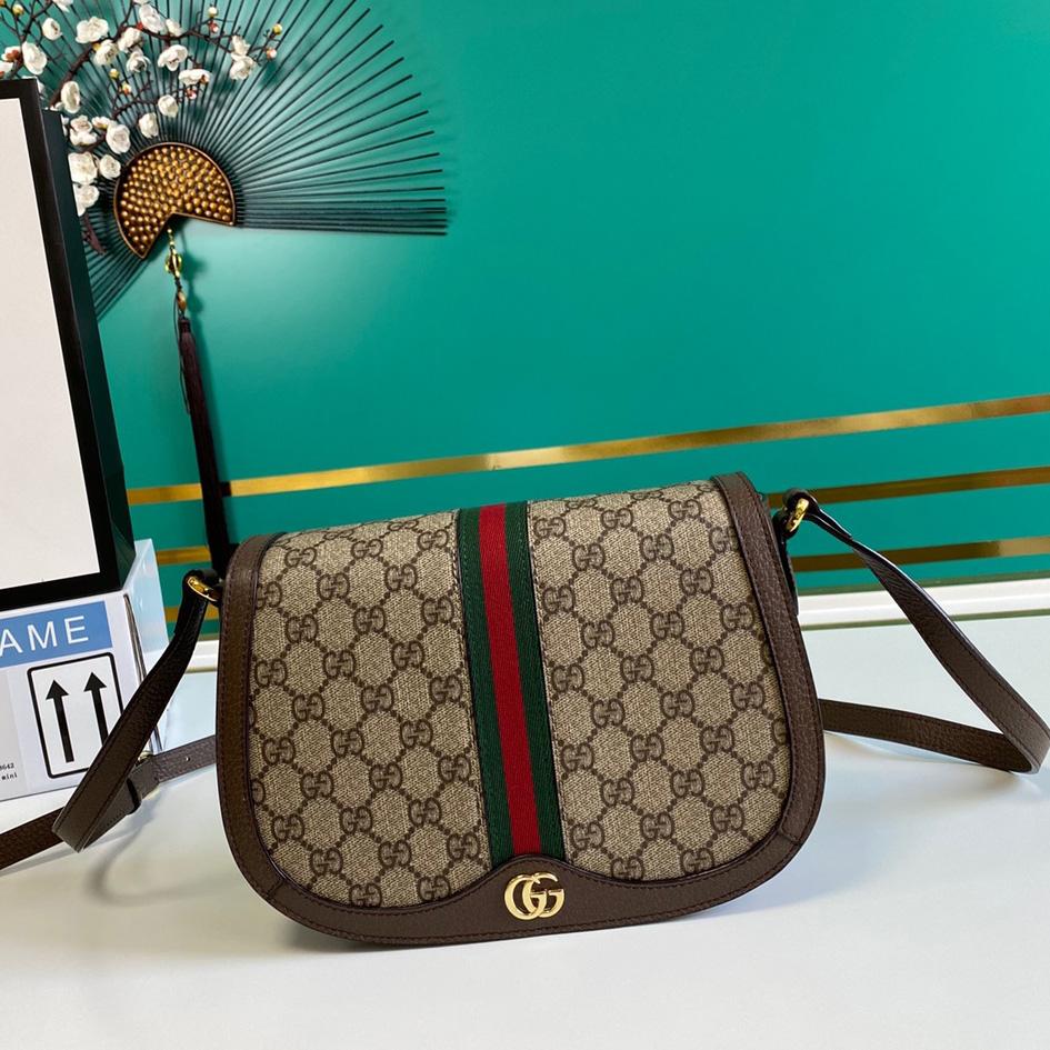 Gucci Ophidia GG Small Shoulder Bag(25-18-9cm)    - DesignerGu