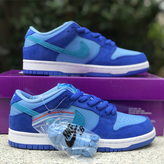 Nike SB Dunk Low “Blue Raspberry” Sneaker   DM0807-400 - DesignerGu