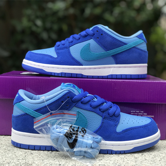 Nike SB Dunk Low “Blue Raspberry” Sneaker   DM0807-400 - DesignerGu