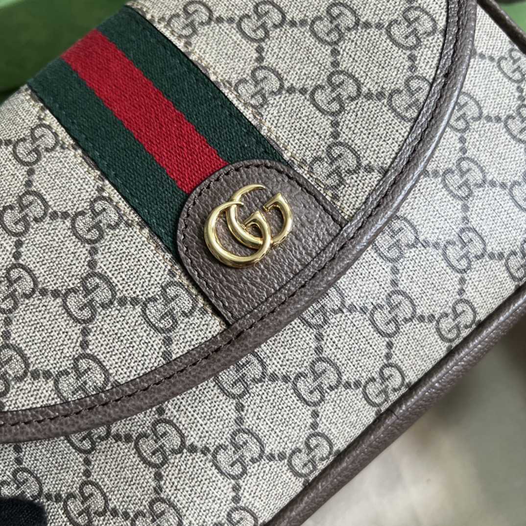 Gucci Ophidia Mini GG Shoulder Bag(23-17-7cm)    - DesignerGu