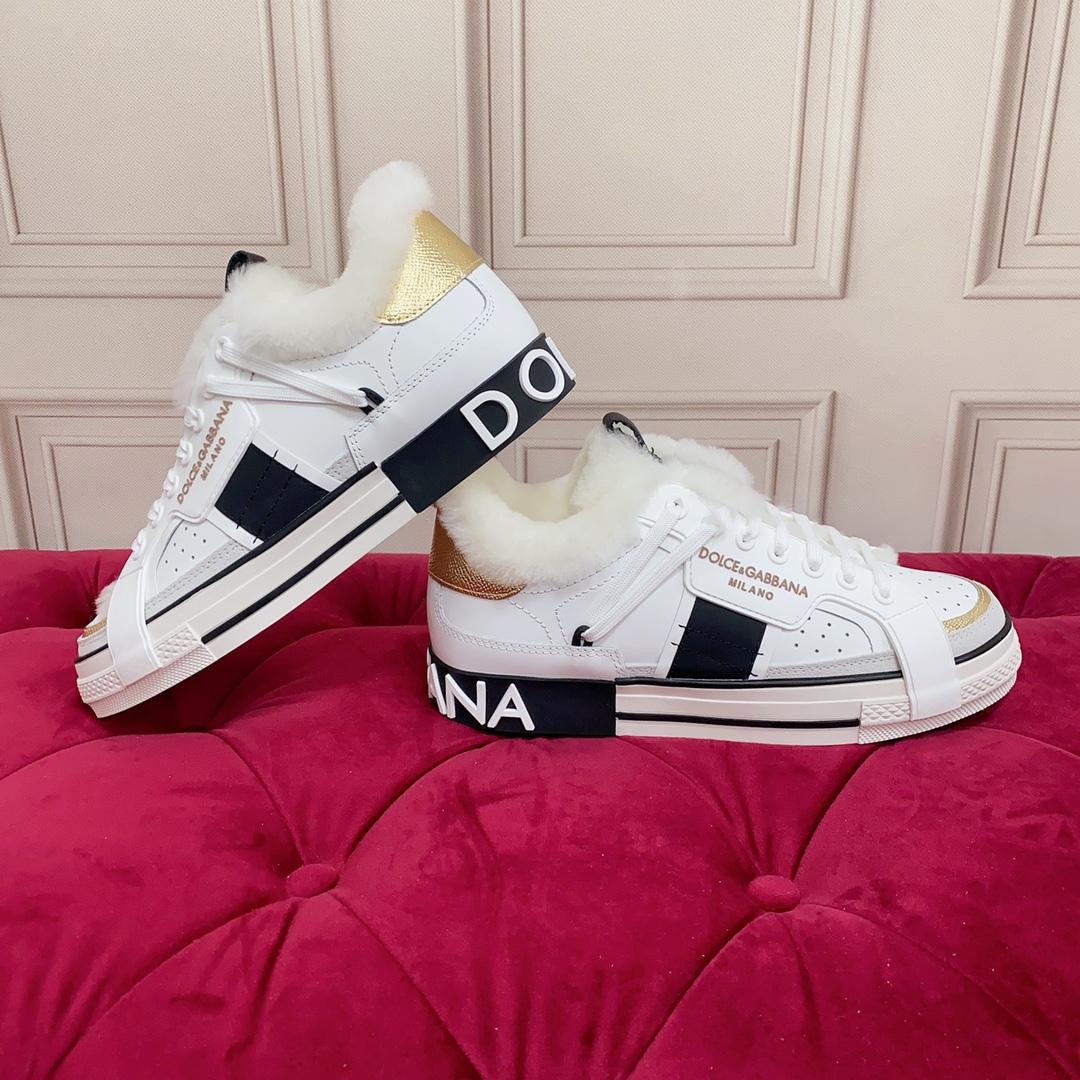 Dolce & Gabbana Calfskin 2.Zero Sneakers - DesignerGu