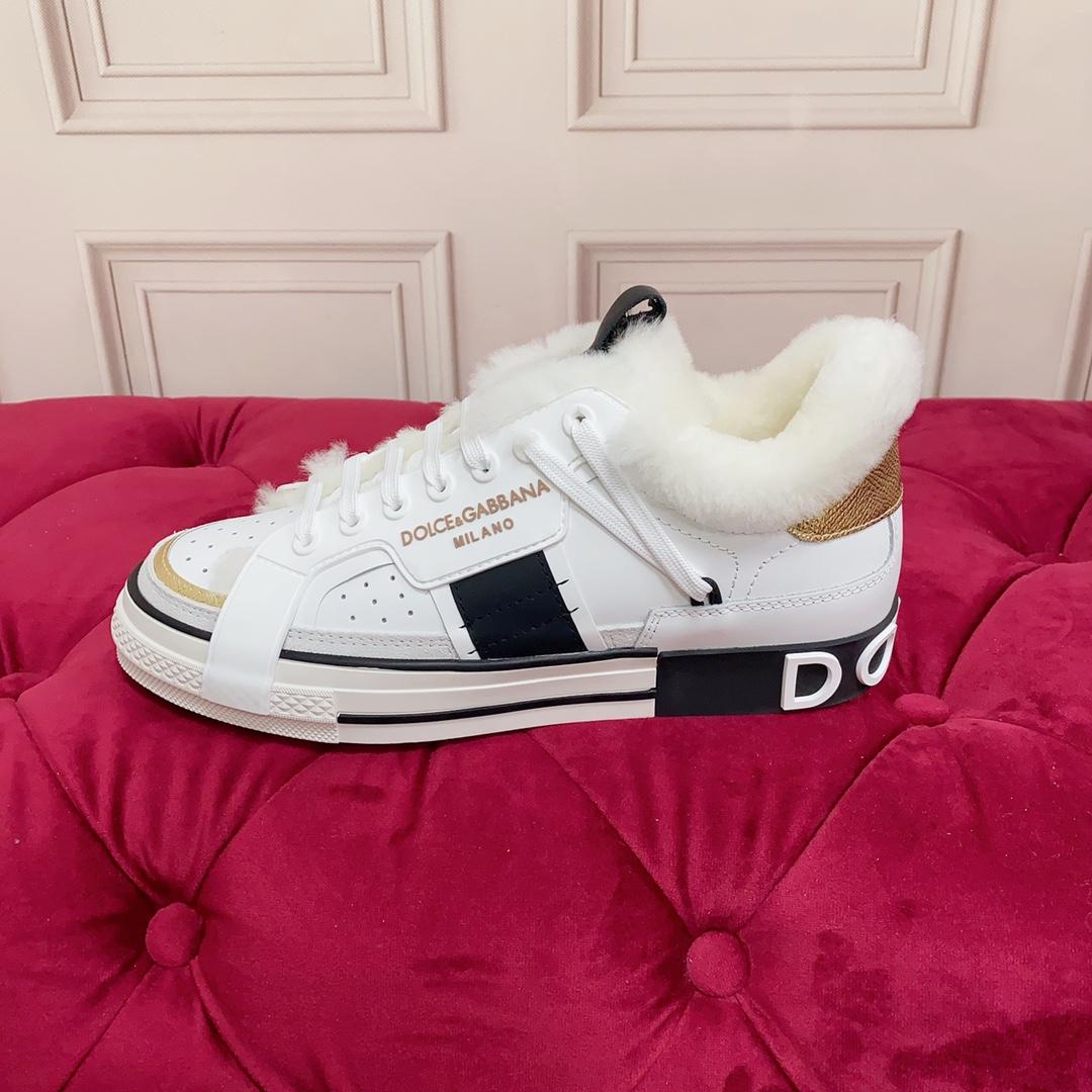 Dolce & Gabbana Calfskin 2.Zero Sneakers - DesignerGu