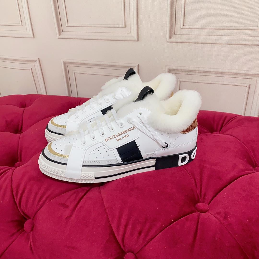 Dolce & Gabbana Calfskin 2.Zero Sneakers - DesignerGu