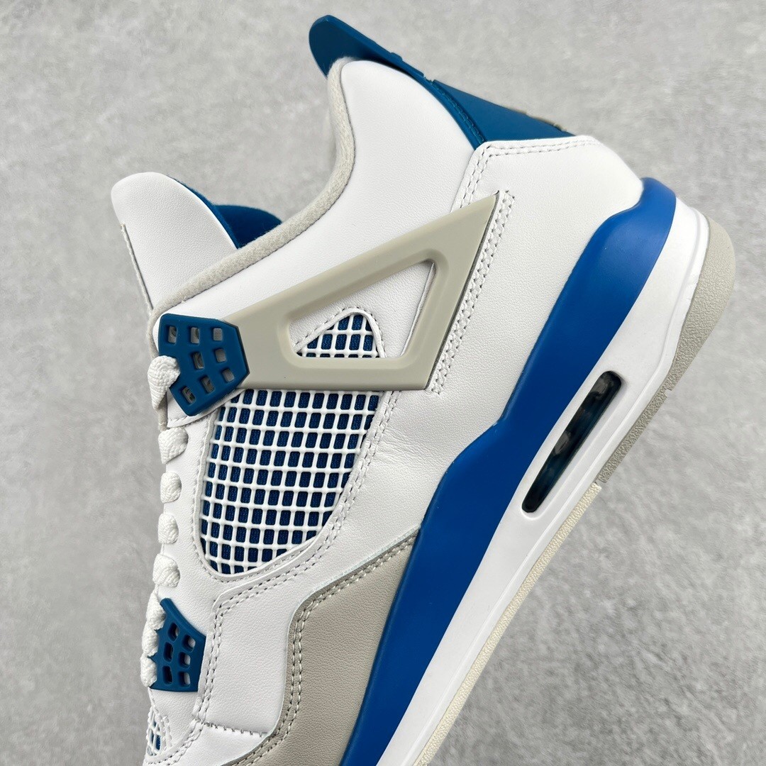 Air Jordan 4 Retro Military Blue AJ4 Sneaker  308497-105 - DesignerGu