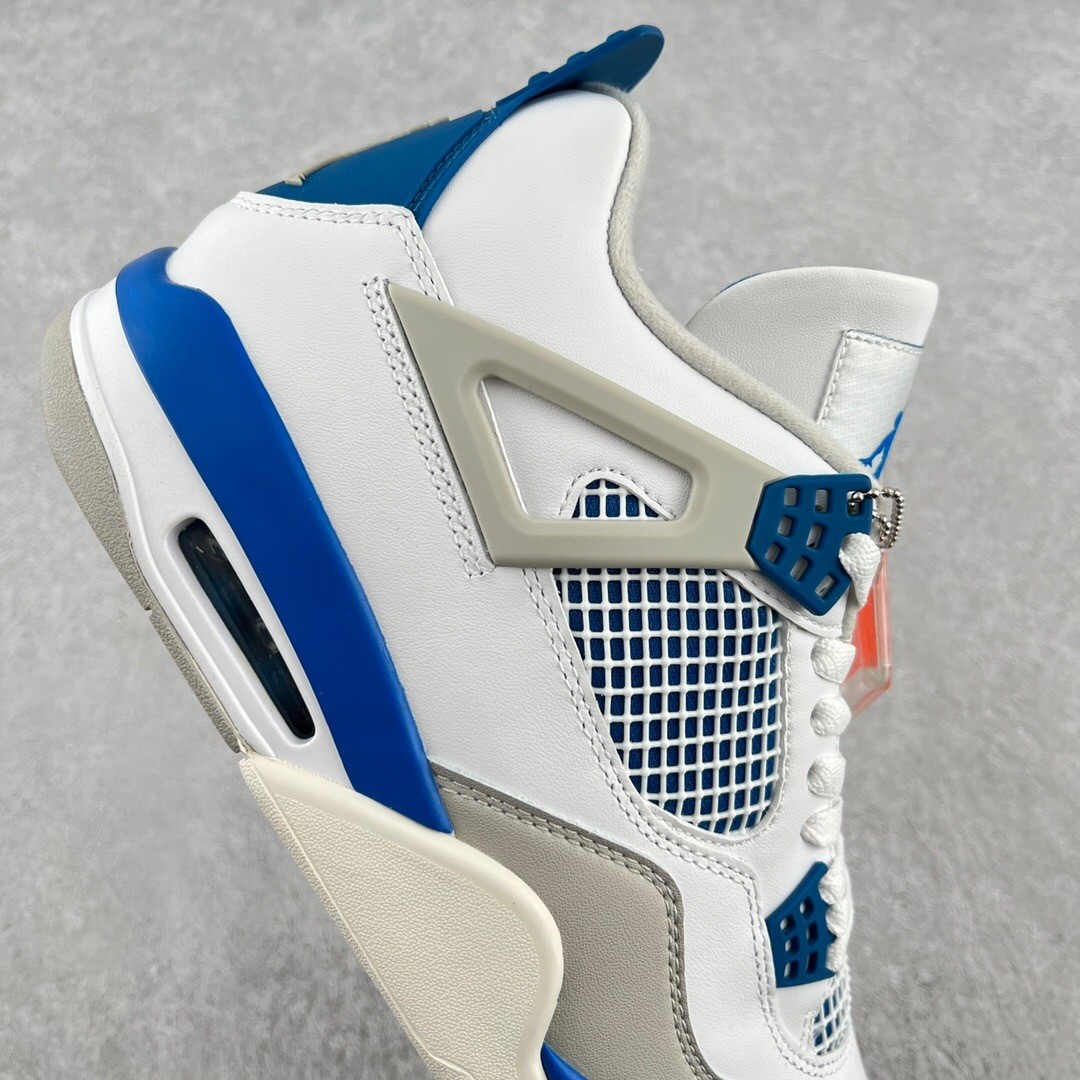 Air Jordan 4 Retro Military Blue AJ4 Sneaker  308497-105 - DesignerGu