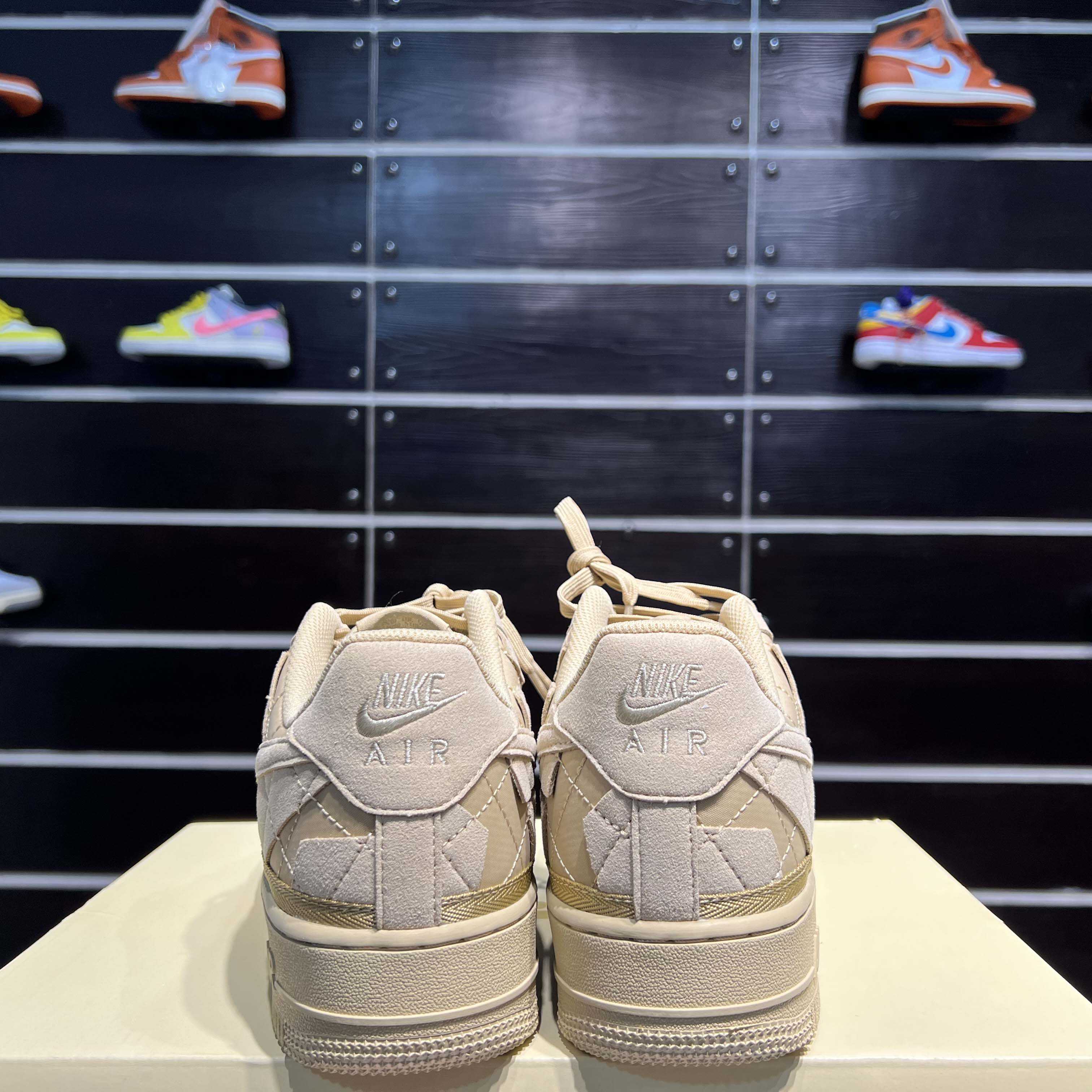 Billie Eilish x Nike Air Force 1 Low “Mushroom” Sneaker     DQ4137-200 - DesignerGu