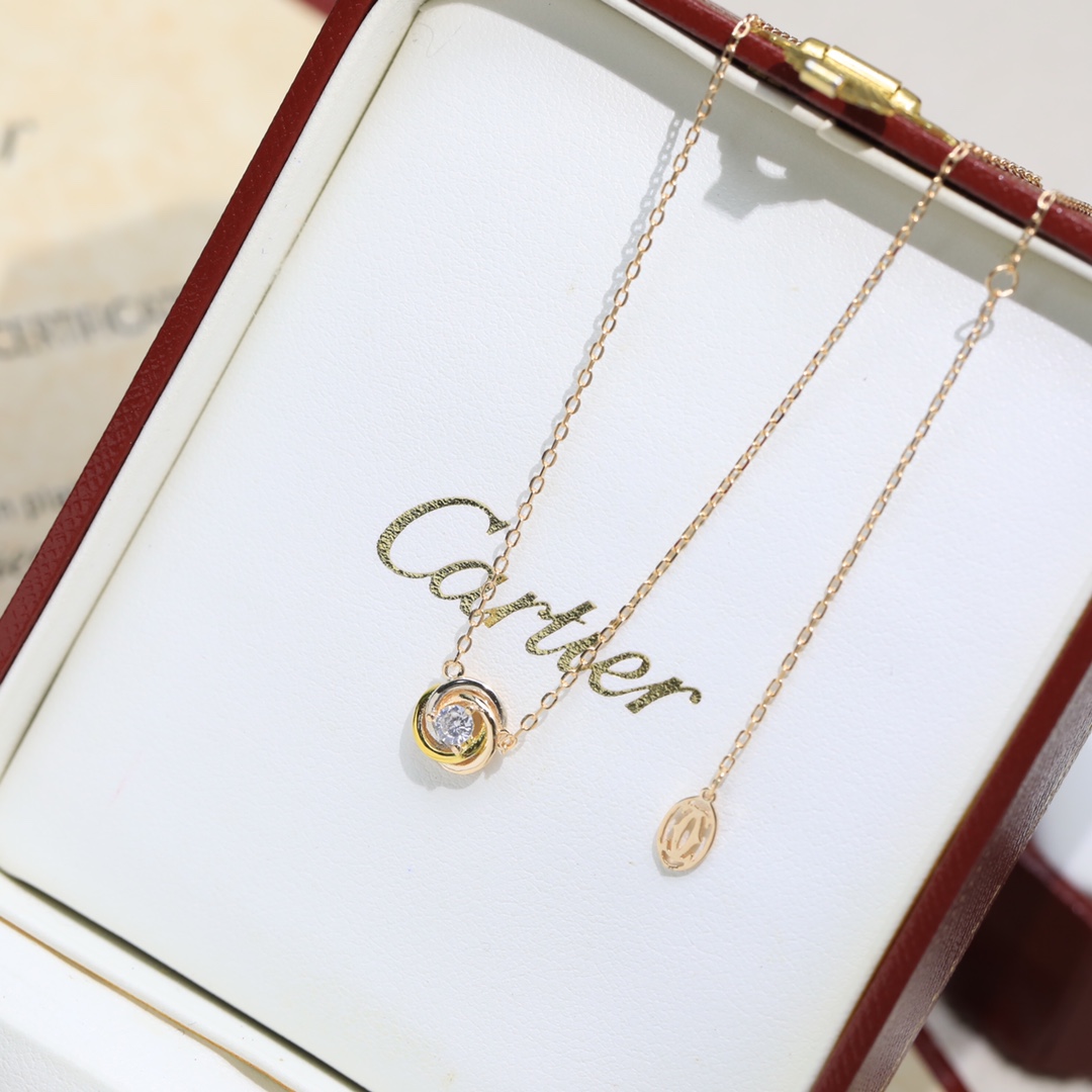 Cartier Trinity Necklace - DesignerGu