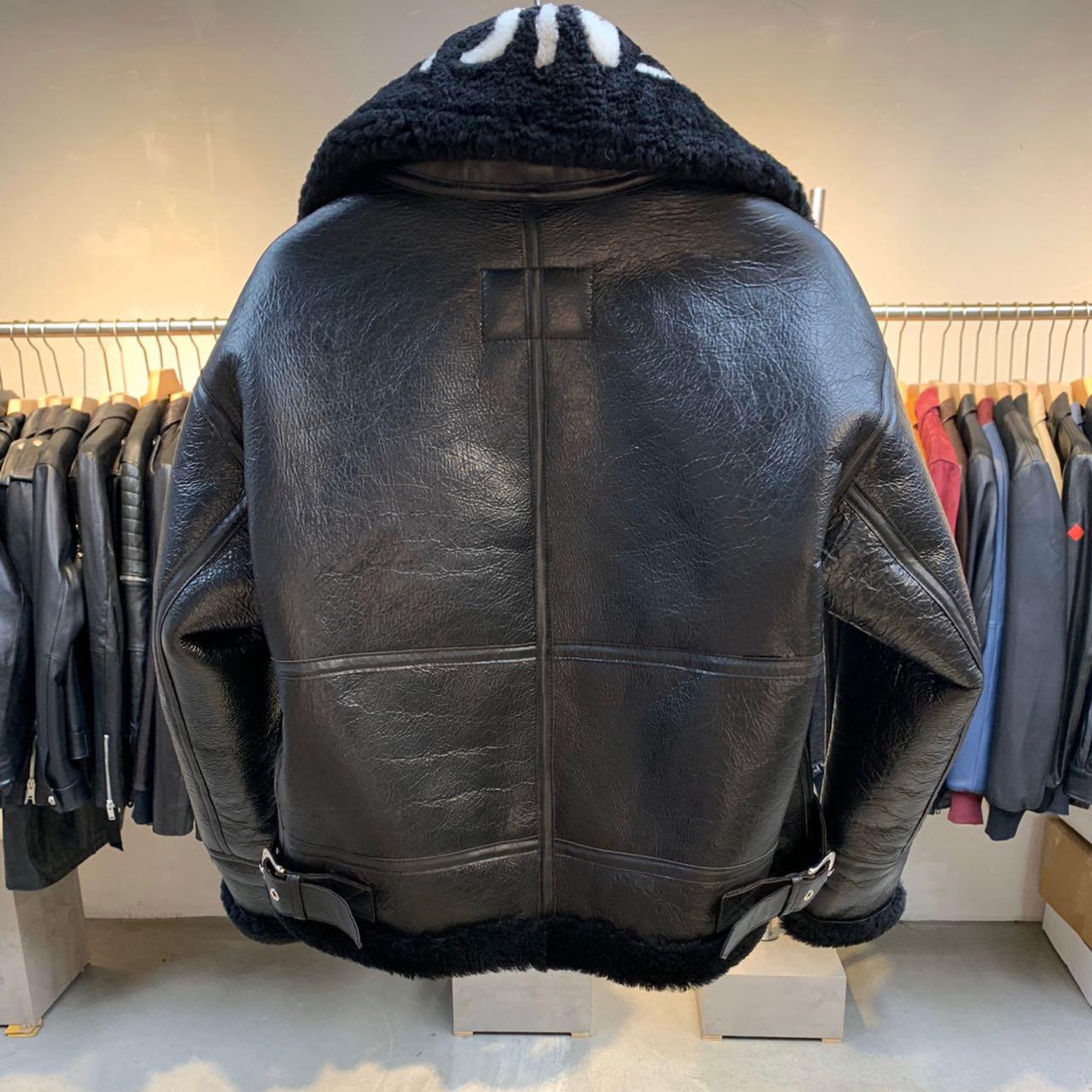 Balenciaga Jacket In Black Calfskin - DesignerGu