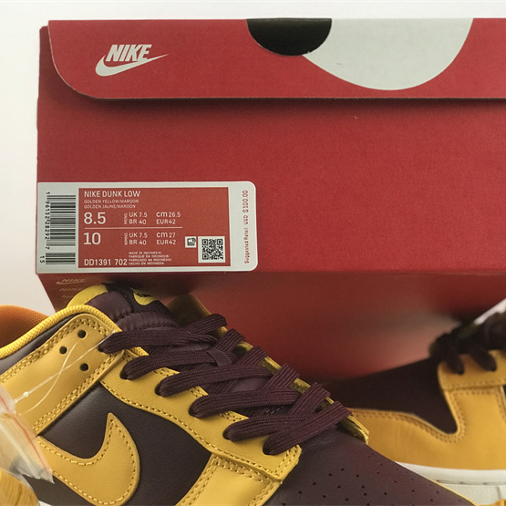 Nike Dunk Low “Arizona State” Sneaker   DD1391-702 - DesignerGu