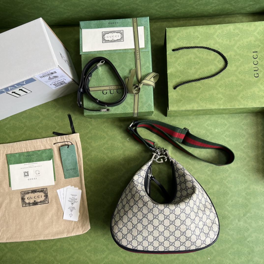 Gucci Attache Large Shoudler Bag(35-32-6cm)   702823 - DesignerGu