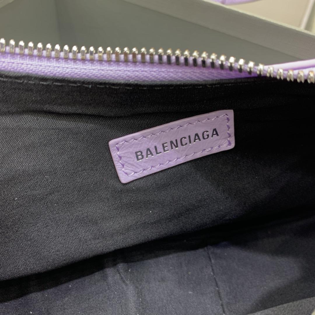 Balenciaga Le Cagole XS Shoulder Bag In purple (26-12-6cm) - DesignerGu