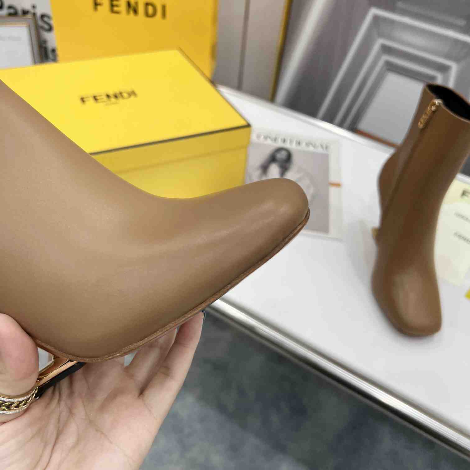 Fendi First High-Heeled Boots - DesignerGu