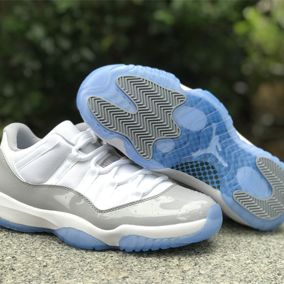 Air Jordan 11 Low “Cement Grey Sneakers    AV2187-140 - DesignerGu