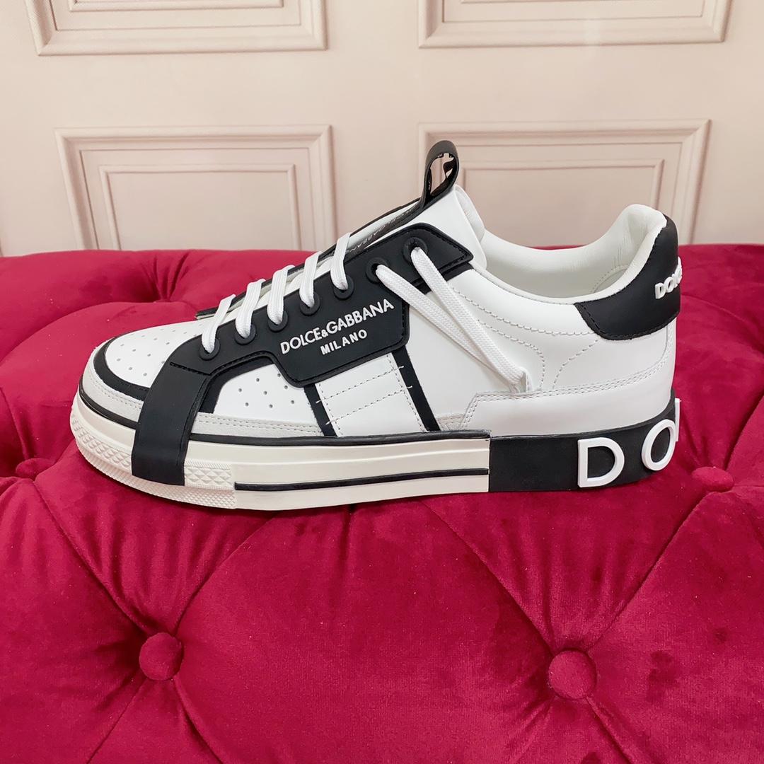 Dolce & Gabbana Calfskin 2.Zero Sneakers - DesignerGu